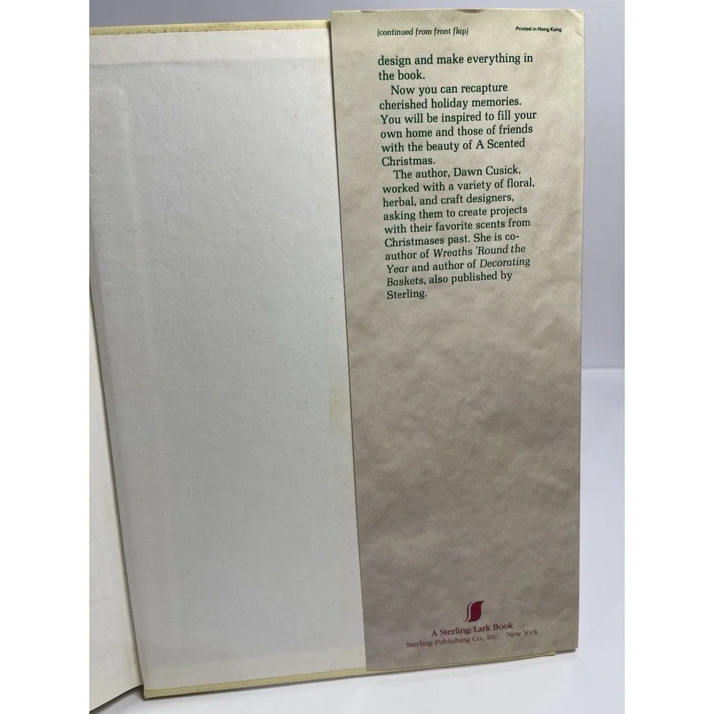 Vintage A‎ Scented Christmas Hardcover Dawn Cusick 100 Projects